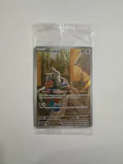 Mimikyu - SVP075 - Pokemon Scarlet & Violet Promo Ultra Rare Holo Card Sealed - Image 1