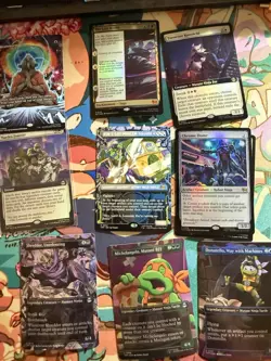 Teenage Mutant Ninja Turtles Magic The Gathering Collector Bulk - 54 Card Lot - Image 1