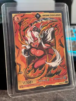 Akumi (Yoclesh) Promo Card 9 - Gamersupps VCard TCG (Non-Holo) READ DESCRIPTION - Image 2