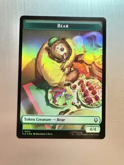 Food / Bear - MTG Avatar: The Last Airbender - Token - FOIL - Image 2