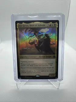 Syr Gwyn, Hero Of Ashvale NM* FOIL Throne Of Eldraine ENGLISH 330 -UnltdCards - Image 1