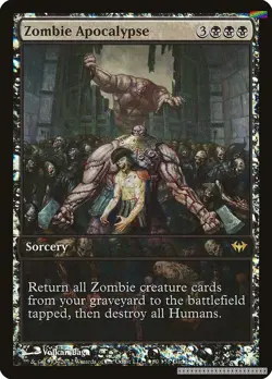Zombie Apocalypse [GAME - 80] - MP [Foil] TCG MTG - Image 1