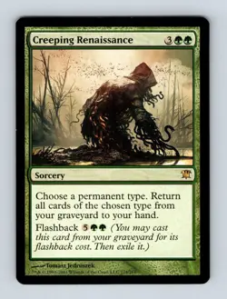 Creeping Renaissance Innistrad Non-Foil MTG NM - Image 1