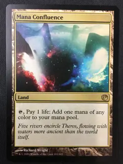 MTG Journey Into Nyx #163 Mana Confluence NM - Image 1
