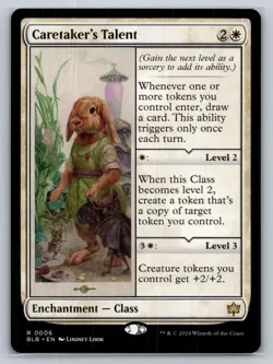 Caretaker's Talent Bloomburrow Regular - Image 1