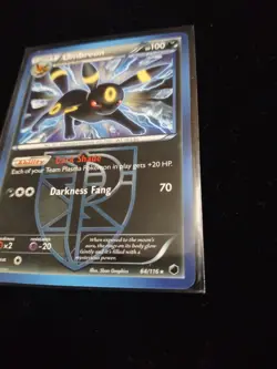 Pokemon Umbreon TCG Team Plasma Freeze Card 64/116 Regular Exclusive - Image 3