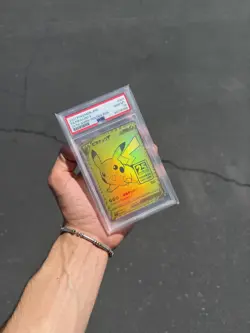 2021 Pokemon Japanese 25th Anniversary Promo Golden Box Pikachu V #1 PSA 10 GEM - Image 3