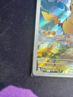 Pokemon TCG Pikachu SVP 027 Black Star Promo Paldea Evolved Sealed NM - Image 5