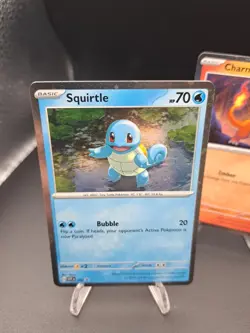 Pokemon TCG Bulbasaur Charmander Squirtle 151 Promo Cosmic Holo 046/047/048 NM - Image 3