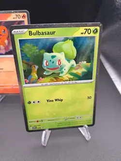 Pokemon TCG Bulbasaur Charmander Squirtle 151 Promo Cosmic Holo 046/047/048 NM - Image 5