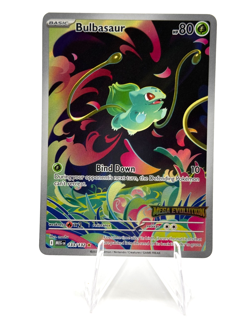 Pokemon Bulbasaur (Mega Evolution Stamped) Illustration Rare Promo - Image 1