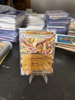 Toxtricity ex 100/182 S&V Paradox Rift Double Rare Tera Holo Pokemon TCG 2023 NM - Image 1