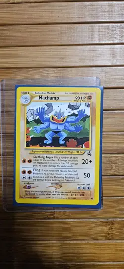 Pokemon Card - Machamp WoTC Black Star Promo 43 - Image 1