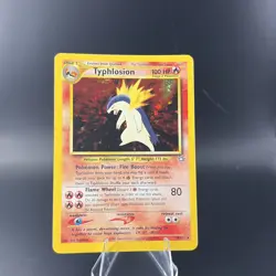 Typhlosion Neo Genesis 18/111 Holo Pokemon NM/LP Super Clean Copy - Image 1