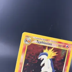Typhlosion Neo Genesis 18/111 Holo Pokemon NM/LP Super Clean Copy - Image 2