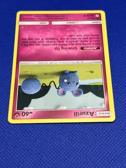 Pokemon Tcg Azurill 146/236 Cosmic Eclipse Non Holo - Image 3