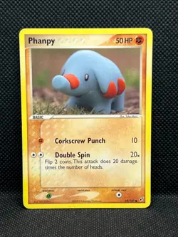 Pokemon Tcg Phanpy 69/107 Deoxys Non Holo - Image 1