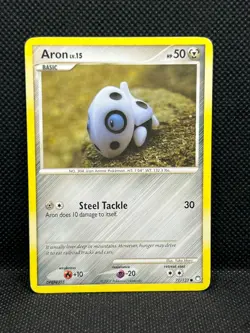 Pokemon Tcg Aron 71/123 Mysterious Treasures Non Holo - Image 1
