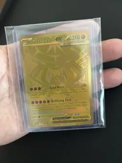 Pokemon: Mega Zygarde ex Gold Hyper Rare 124/088 Perfect Order NM FRESH - Image 1