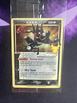 SEALED Greninja Gold Star SWSH144 Pokemon Celebrations - Image 1