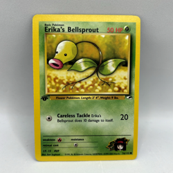 Pokemon TCG - Erika's Bellsprout 76/132 1st Edition - WOTC Gym Heroes - NM - Image 1