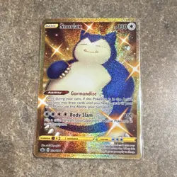 Pokemon TCG Snorlax 224/198 Secret Rare Full Art Holo Chilling Reign - Image 1