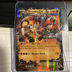 Pokemon Groudon EX 85/160 XY - Primal Clash Holo - Image 1