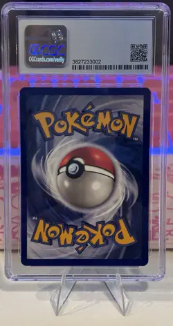 1999 POKEMON BASE SET UNLIMITED BULBASAUR 44/102 COMMON CGC 7.5 - Image 2