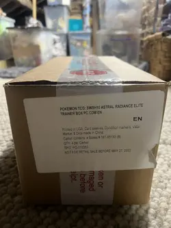 POKEMON TCG ASTRAL RADIANCE POKEMON CENTER ELITE TRAINER BOX ETB CASE X4 *SEALED - Image 1