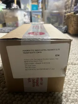 POKEMON TCG ASTRAL RADIANCE POKEMON CENTER ELITE TRAINER BOX ETB CASE X4 *SEALED - Image 2