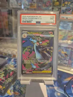 Pokemon Phantasmal Flames Mega Charizard Ex 109/094 Ultra Rare PSA 9 Mint - Image 1
