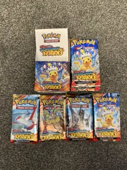 Surging Sparks Booster Pack - New, Sealed, English - Pokemon TCG - UK Seller - Image 1