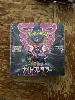 Pokemon TCG Night Wanderer [SV6A] Japanese Booster Box - New Sealed - US Seller - Image 1