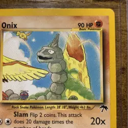 Pokemon TCG: Onix 03/18 Southern Islands Regular LP+ - Image 3