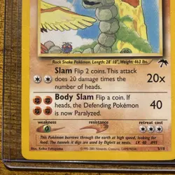 Pokemon TCG: Onix 03/18 Southern Islands Regular LP+ - Image 5