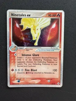Pokemon Ninetales ex 96/101 EX Hidden Legends Ultra Rare Holo 90 HP 2004 - Image 1