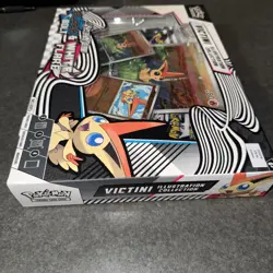 Pokemon Black Bolt & White Flare Victini Illustration Collection Box SV (SEALED) - Image 4