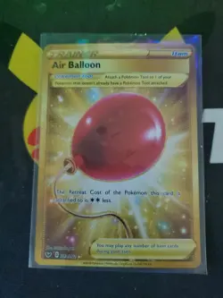 AIR BALLOON 213/202 SECRET RARE SWORD & SHIELD POKEMON NM - Image 1