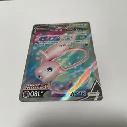 Pokemon Mew V Ultra Rare Full Art Holo Swsh08 Fusion Strike 250/264 - Image 4