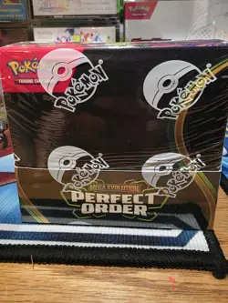 Pokemon Mega Evolution Perfect Order Booster Box Sealed Lot U - Image 1