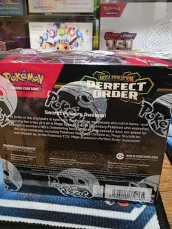 Pokemon Mega Evolution Perfect Order Booster Box Sealed Lot U - Image 3