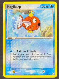 Pokemon Magikarp 65/109 TRR EX Team Rocket Returns LP/NM - Image 1
