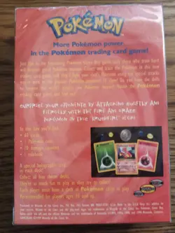 1999 WOTC Sealed pokemon brushfire theme deck Possible Shadowless - Image 2