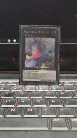 Yugioh Number 41: Bagooska The Terribly Tired Tapir BLRR-EN085 Ultra Rare 1st LP - Image 1