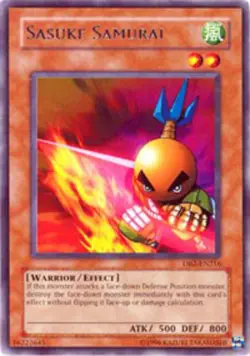 1x (HP) Sasuke Samurai - DB2-EN216 - Rare - Unlimited Edition YuGiOh - Image 1