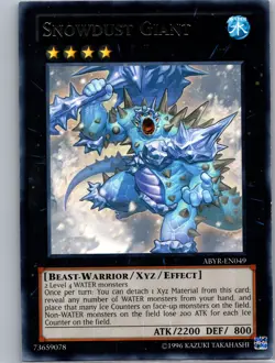Snowdust Giant ABYR-EN049 Rare Unlimited NM - Image 1