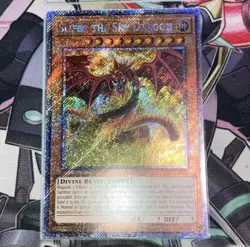 Slifer The Sky Dragon Platinum Secret Rare RA03-EN244 Yugioh - Image 1