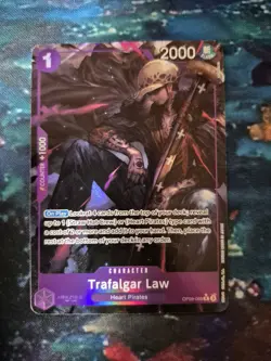 Trafalgar Law OP09-069 R Alt Art English - One Piece Emperors In The New World - Image 1