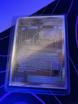 Martial Arts Dojo 268/236 Cosmic Eclipse Gold Secret Rare NM Pokemon Card - Image 2