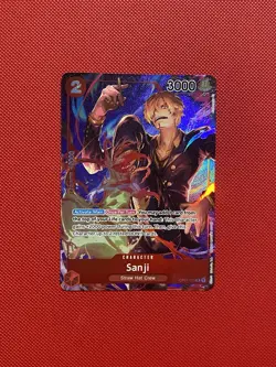 Sanji (Parallel) OP01-013 Romance Dawn Alt Art One Piece Card TCG - Image 1